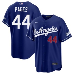 Royal Mens #44 L.A. Andy Pages Authentic Jerseys 514231-742