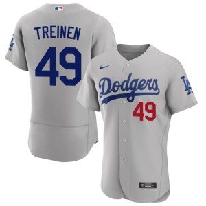 Gray Men's Limited #49 LA Blake Treinen Jersey 850476-289