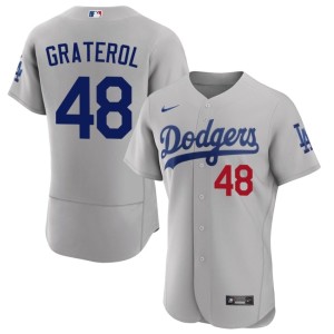 Gray Brusdar Graterol Men's #48 L.A. Dodgers Limited Jersey 951125-322