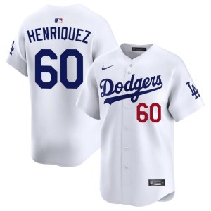 White #60 Mens The Boys in Blue Edgardo Henriquez New Jersey 633275-229