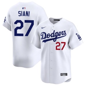 White Men's L.A. Embroidery Michael Siani #27 Jersey 389331-637