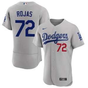 Gray Mens #72 LAD Miguel Rojas Limited Jerseys 510557-240