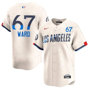 Cream Embroidery Los Angeles #67 Ryan Ward Men Jersey 970641-403