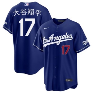 Royal Men Shohei Ohtani #17 LA Dodgers New Jerseys 670560-156