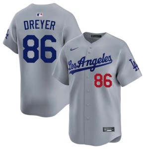 Grey #86 Men's The Blue Crew Jack Dreyer Official Jersey 522863-683