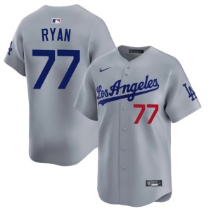Grey Popular LA #77 Mens River Ryan Jerseys 986967-861