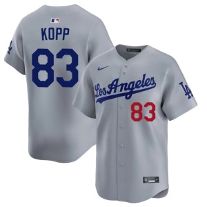 Grey Ronan Kopp New #83 LAD Men's Jersey 877884-155