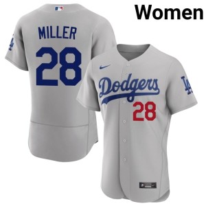 Gray The Dodgers #28 Game Bobby Miller Women Jersey 772080-517
