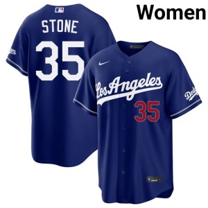Royal Gavin Stone Official #35 Women Los Angeles Jersey 169506-112