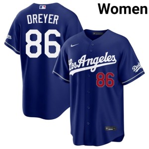 Royal #86 The Blue Crew Jack Dreyer Women's 2026-27 Jerseys 589423-244