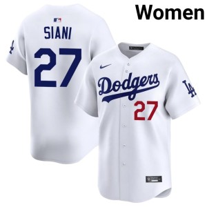 White #27 Michael Siani Los Angeles Womens 2026-27 Jerseys 686429-521