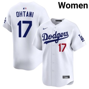 White Popular L.A. Shohei Ohtani #17 Womens Jerseys 278517-525