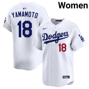 White Los Angeles 2026 Yoshinobu Yamamoto Women's #18 Jerseys 225841-349