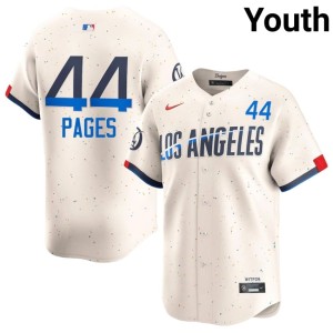 Cream 2026-27 The Dodgers #44 Youth Andy Pages Jerseys 348578-986