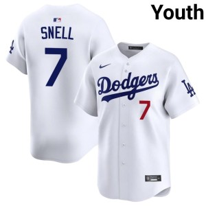 White Youth L.A. Dodgers New Blake Snell #7 Jerseys 128149-405