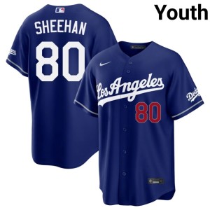 Royal L.A. #80 Youth Emmet Sheehan Limited Jerseys 750956-727
