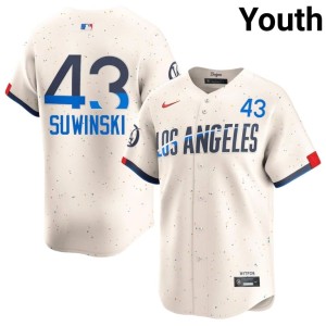 Cream Jack Suwinski 2026-27 #43 Youth The Boys in Blue Jersey 975987-337