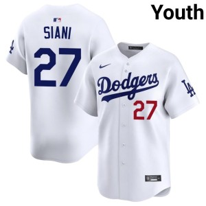 White #27 L.A. New Youth Michael Siani Jersey 430856-807
