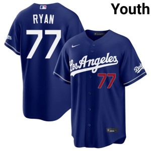Royal The Boys in Blue Youth Limited River Ryan #77 Jerseys 812446-621