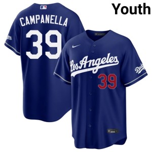 Royal Roy Campanella #39 Game Youth The Dodgers Jerseys 491773-666