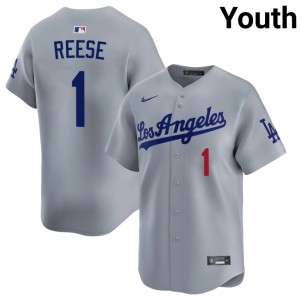Grey Youth Limited The Dodgers #1 Pee Wee Reese Jerseys 117569-144